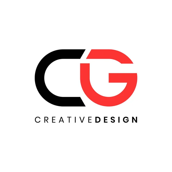 Moderne Letter Logo Ontwerp Vector Illustratie — Stockvector