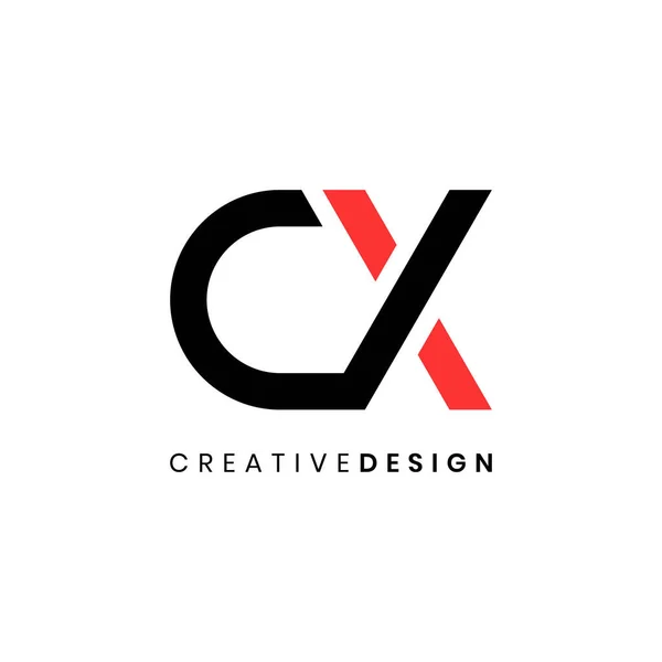 Creatief Moderne Futuristische Letter Logo Design Vector — Stockvector