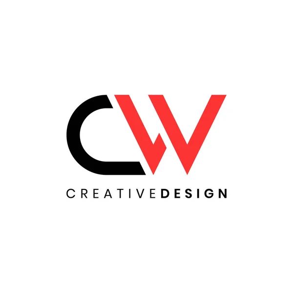 Créatif Moderne Géométrique Lettre Logo Design Vecteur — Image vectorielle