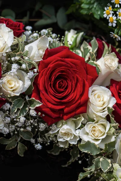 Hochzeitsdekor Blumenladen — Stockfoto