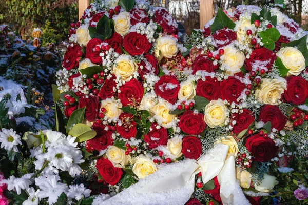 Wedding Decoration Roses — Stock Photo, Image