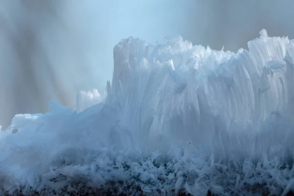 Ice Crystals Shore Lake Baikal — Stock Photo, Image