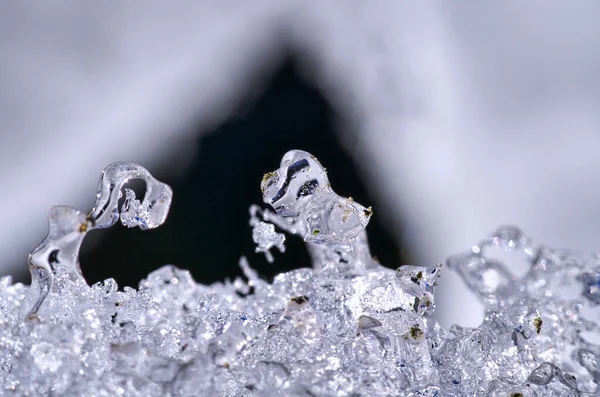 Ασημένια Διαμαντένια Κορώνα Μαύρο Φόντο — Φωτογραφία Αρχείου