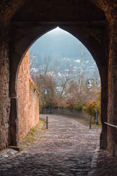 Archway Vid Marburg Slott — Stockfoto