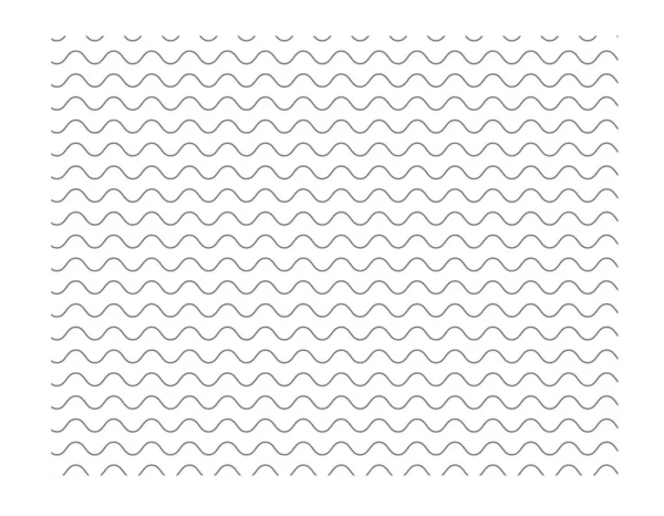 Сіра Лінія Хвиляста Безшовному Фоні Хвильові Лінії Прозорому Тлі Пульсуюча — стоковий вектор