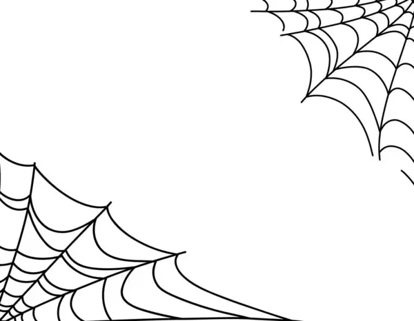 Banner Web Hintergrund Einfache Handgezeichnete Vektor Umriss Illustration Doodle Fantasie — Stockvektor