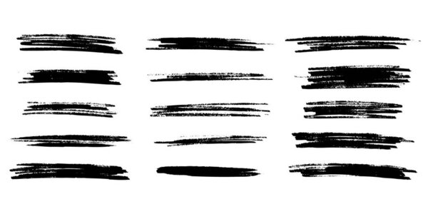 Гранж линии, каракули, карандаши, смелые удары углем, подчёркивания и прорывы. Свободные каракули, кривые, кресты. Векторные элементы для типографии и дизайна. 