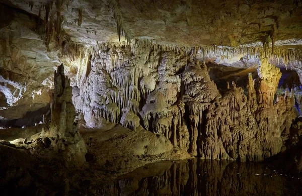 Prometheus Cave is Georgias best-known cave, and one of the Imereti regions top tourist attractions. Its named after the Greek Titan who stole fire from the gods in order to gift it to humanity.