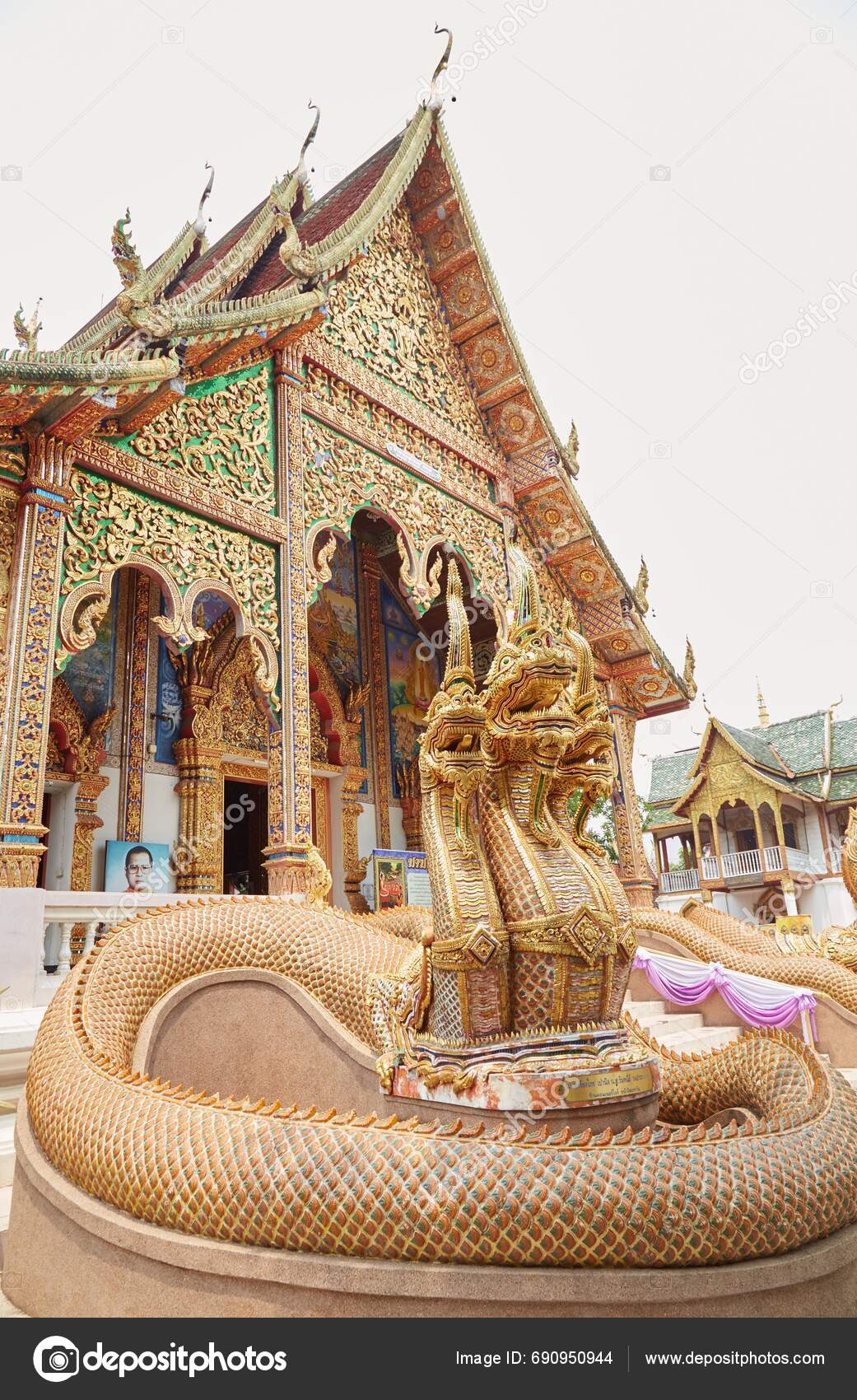 Lamphun Located Chiang Mai Thailand One Regions Oldest Cities Once