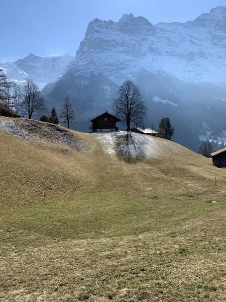 Irgendwo Den Schweizer Alpen — Stockfoto
