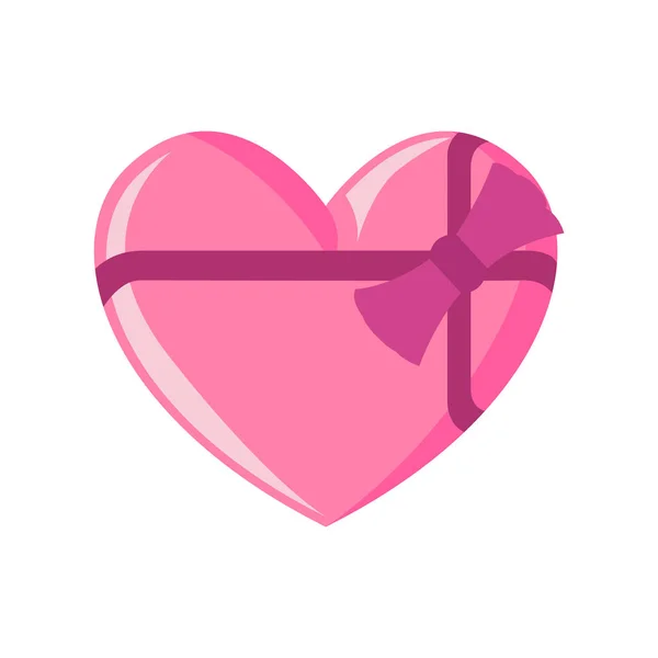 Love Heart Symbol Symbole Gestaltungselemente Für Den Valentinstag Isoliert Auf — Stockvektor