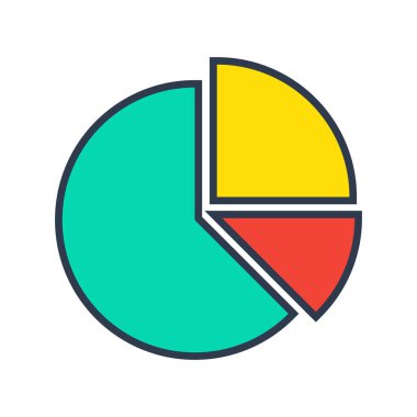 İş haritası simgesi. Grafik, grafik, diyagram simgesi seti. beyaz arkaplanda izole.
