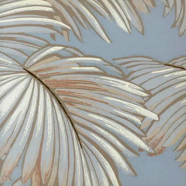 Digitální Květinová Akvarel Vibruje Texturovaném Papírovém Pozadí Vyzařuje Rustikální Šarm — Stock fotografie