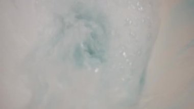 A Person Flushes the Toilet. A Man Flushes the Public Toilet After Using It.