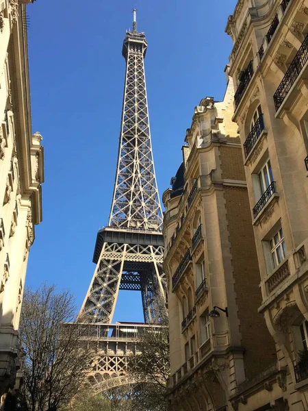 Париж Франция Сентябрь 2018 Эйфелева Башня — стоковое фото