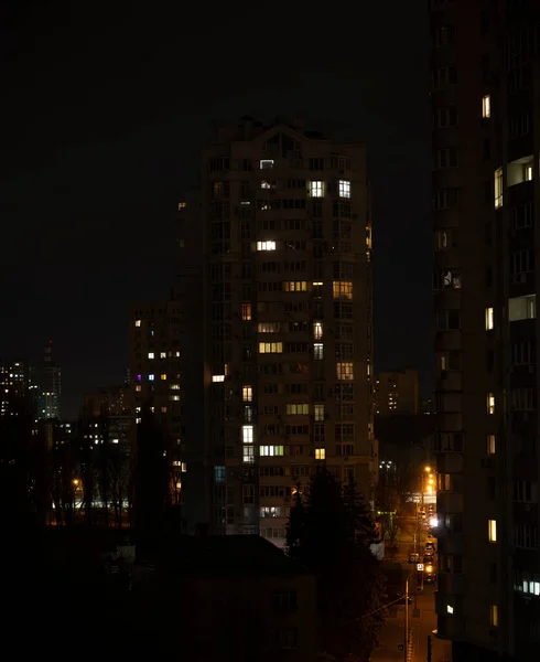 Night City Night City Lights City View — Stock Photo, Image