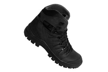 Kış ayakkabıları. Kış botları. Beyaz arka planda kış ayakkabıları