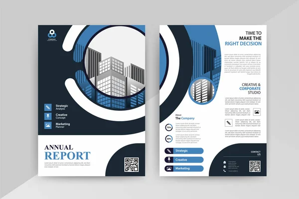 Brochure Annualreport Magazine Poster Corporate Presentation Portfolio Flyer Market Infographic — 스톡 벡터