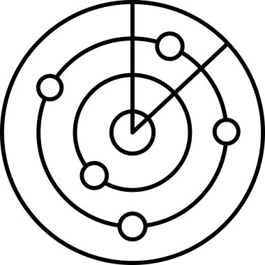 Hedef Satır Simgesi En Düşük Hedef ve Odaklama Vektörü Sembolü