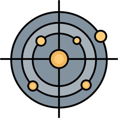 Doldurma Biçiminde Harita Simgesi Gezintisi ve Konum Sembolü