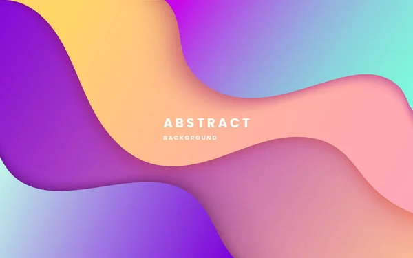 Fondo Diseño Elegante Moderno Colorido Abstracto Fondo Abstracto Líquido Vector — Vector de stock