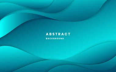 Mavi gradyan arka plan dinamik dalgalı ışık ve gölge. Sıvı dinamik şekiller soyut bileşimi oluşturur. Modern zarif tasarım arka planı. Resim vektörü 10 eps.