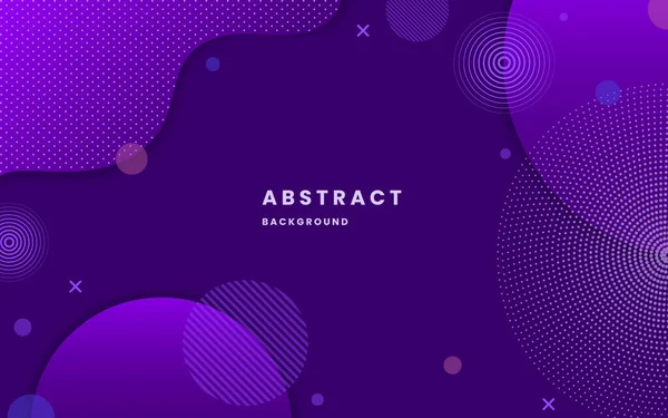 Fondo Púrpura Negro Abstracto Formas Dinámicas Líquidas Composición Abstracta Gradiente — Vector de stock