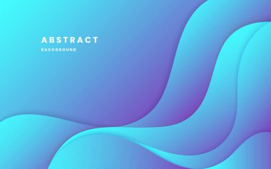 Mavi ve mor soyut arka planlar. mavi eğimli arka plan dinamik dalgalı ışık ve gölge. Sıvı dinamik şekiller soyut bileşimi oluşturur. Modern zarif tasarım. Resim vektörü 10 eps.