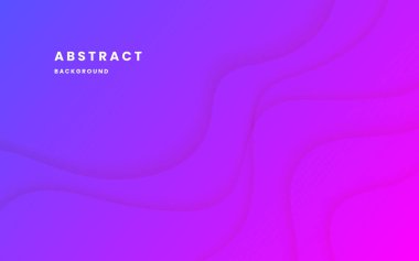 Mor gradyan arka plan dinamik dalgalı ışık ve gölge. sıvı soyut arka plan. Modern zarif tasarım arka planı. Görüntü vektörü 10 eps.