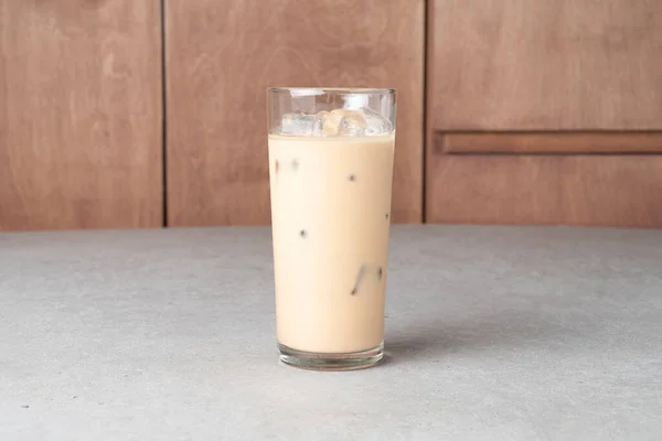Latte Stile Coreano Bevuto Ghiaccio — Foto Stock