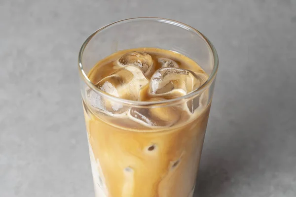 Kopi Latte Dari Kafe Gaya Korea — Stok Foto