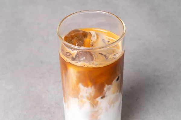 Minuman Makanan Gaya Korea Helsinki Latte Kopi — Stok Foto