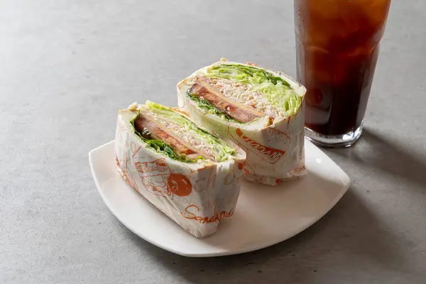 Sandviç Americano Kahve Buzlu Brunch