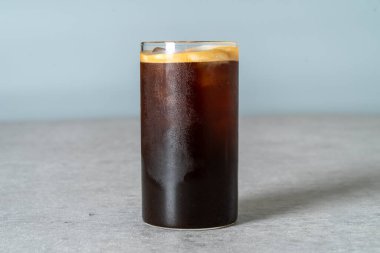 Kore yemeği americano kahve buzu