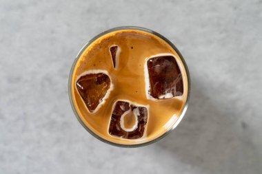 Kore yemeği americano kahve buzu