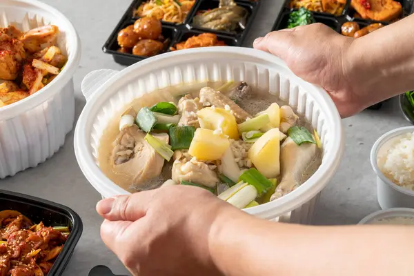 Chicken Stew Korean food dish Duck Bulgogi stir-fried spicy pork doenjang stew bean paste stew