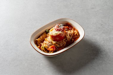 Baharatlı kremalı karides fondü Kore yemeği Brick Pasta Kremalı Karides Mac ve Peynirli Patates Patatesli Köfteli Makarna