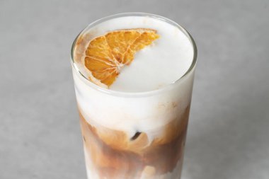 Kore yemeği americano kahve buzlu kahve latte buzlu portakallı Latte greyfurt Cheongade.