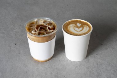 Latte, ice, americano, lemon, ade, ahududu, limon, köpük, kanül, çikolata, kanül, tuz, karamel ve finansör.