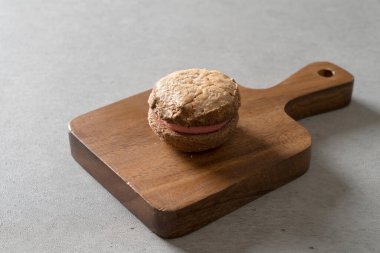 Oreo, crople, croissant, sade, kahverengi, peynir, çilek reçeli, çilek, krem peynir, Nutella Kore yemeği