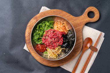 Kore yemeği, Kore eti, sığır eti, bibibimbap, pirinç çorbası, çiğ et, kimchi güveci, güveç, meze, meze, baharat, tofu
