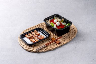 Domuz Göbeği Pirinç Kasesi Kore yemeği