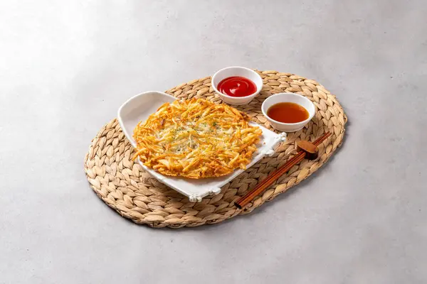 Kore yemeği kral patatesli krep