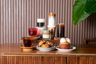 Kafe, soğuk bira, americano, kahve, buz, mugwort, latte, Einspanner, hallabong, punç, kurabiye, boşaltma, vanilya,