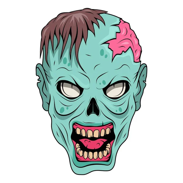 Zombies Ilustração Vetorial Carne Podre Imagem Para Halloween —  Vetores de Stock