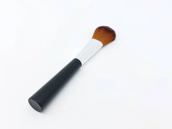 Make Brush Powder Isolated White Background — Stock Photo, Image