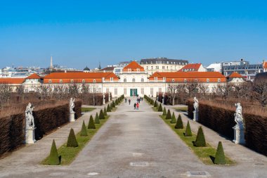 Alt Belvedere Sarayı Viyana, Avusturya.