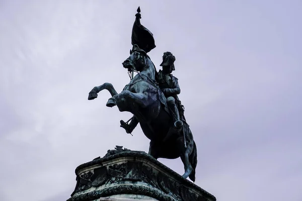 Paardenstandbeeld Van Aartshertog Karel Erzherzog Karl Heldenplatz Wenen Oostenrijk — Stockfoto