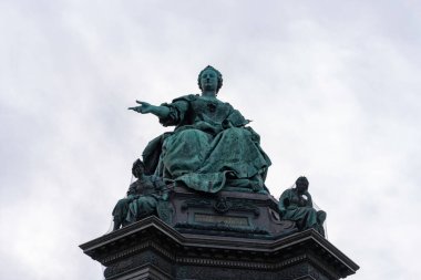 Maria Theresia Anıtı Maria Theresien Platz, Viyana.