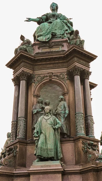 Denkmal Der Kaiserin Maria Theresia Maria Theresien Platz Wien — Stockfoto